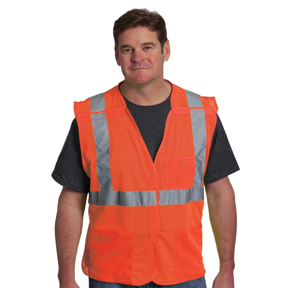 Yellow/Lime Safety Vests - PIP - Mesh Breakaway Design