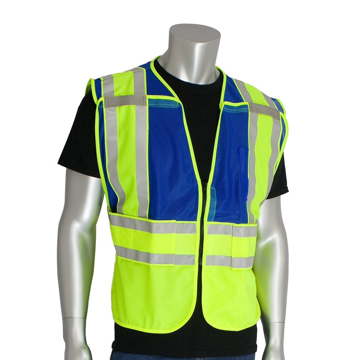 Yellow/Black Safety Vest - PIP - High Visibility Gear