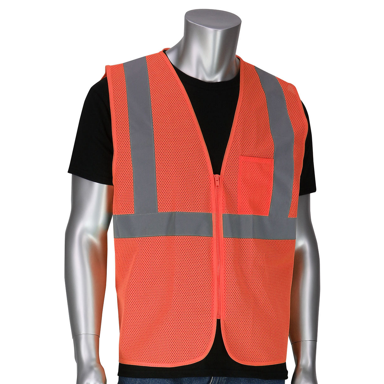 Yellow/Lime Safety Vests - PIP - Breathable Mesh