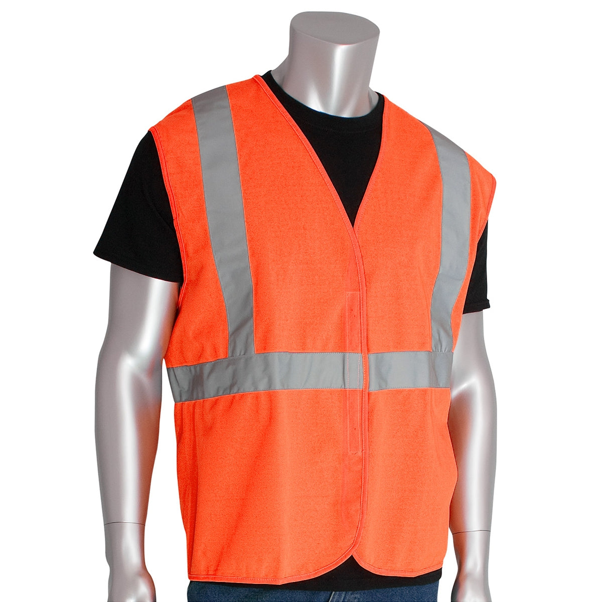 Yellow/Lime Safety Vest - PIP - Solid Polyester