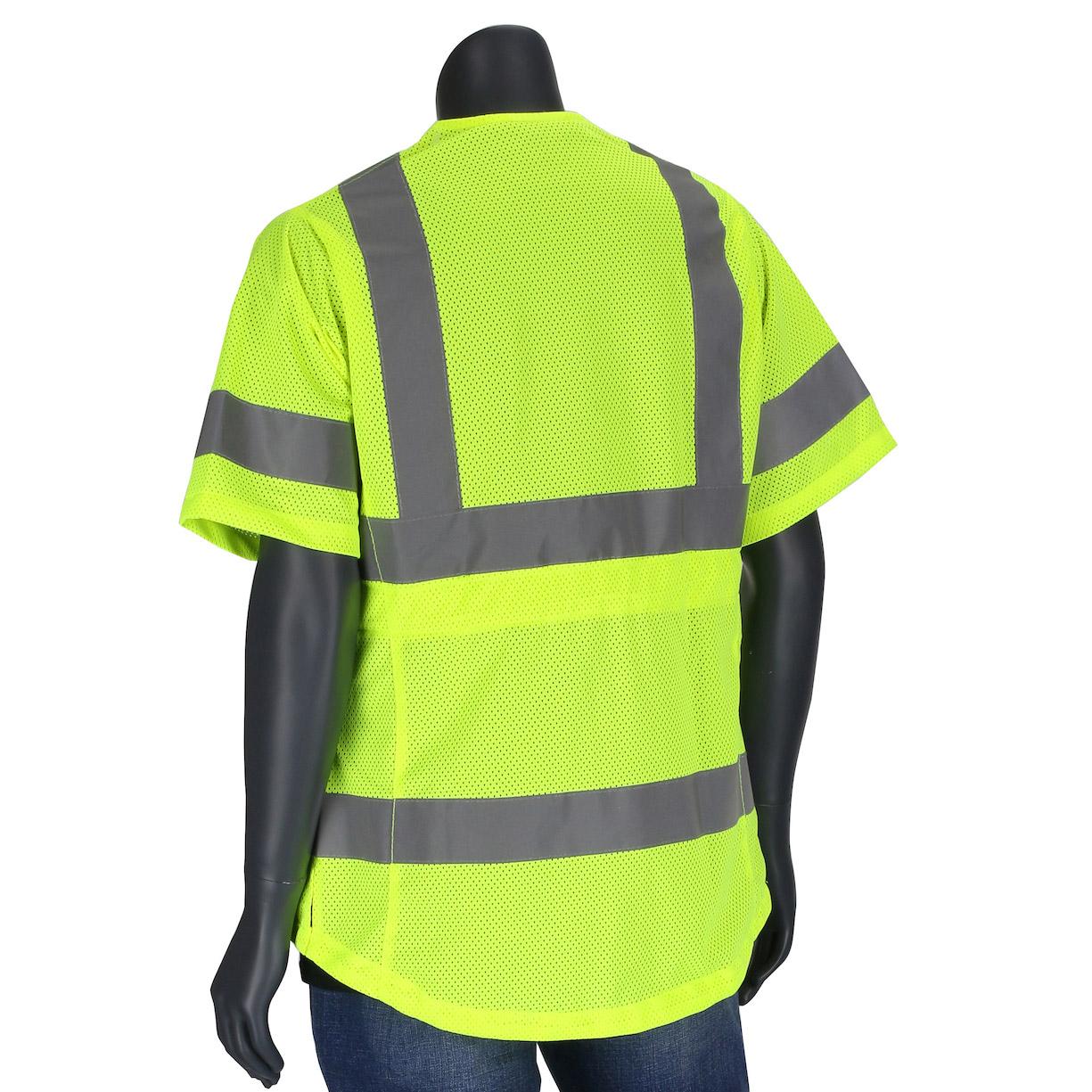 Yellow/Lime Safety Vest - PIP - Women's Adjustable
