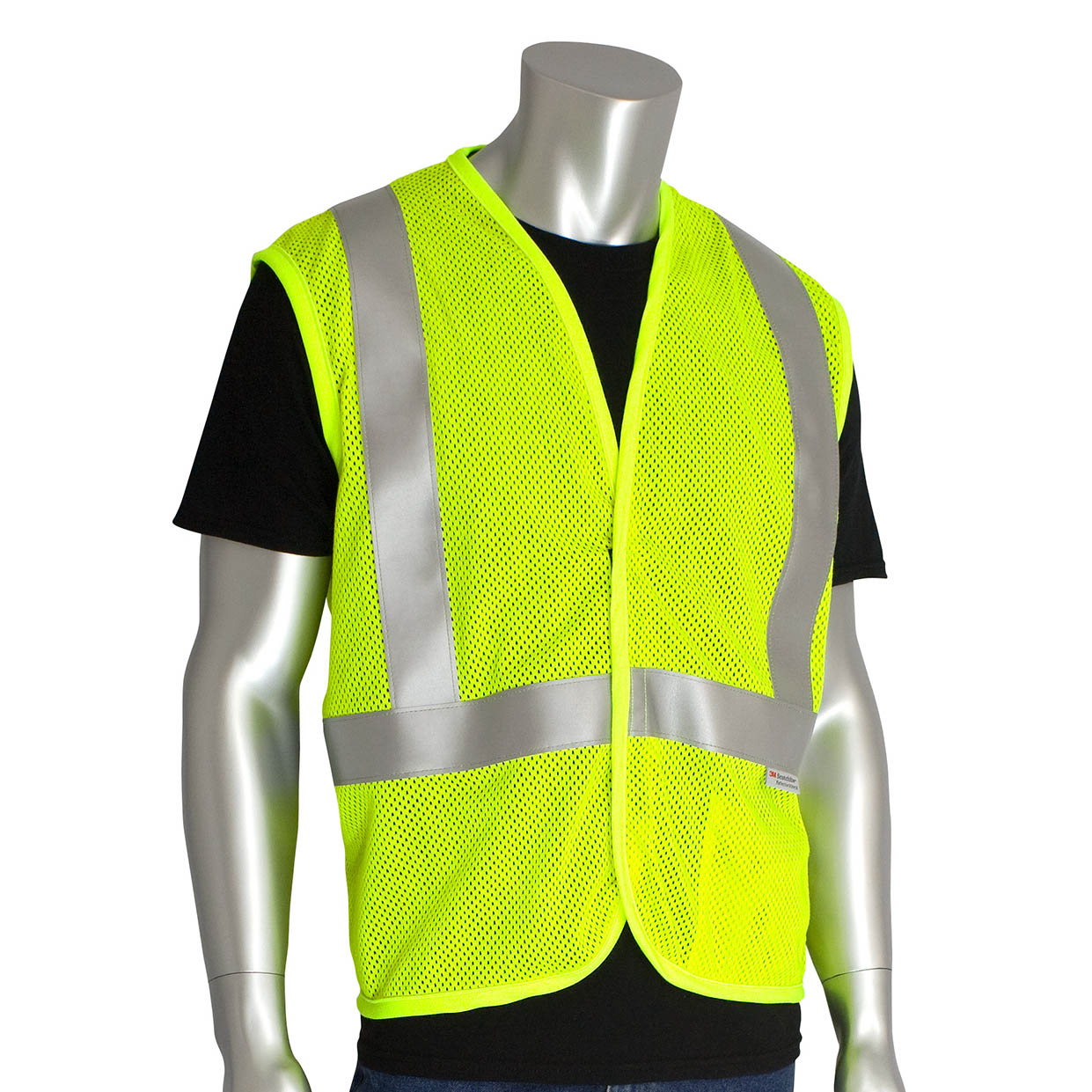 Yellow/Lime Safety Vests - PIP - Flame Resistant Mesh