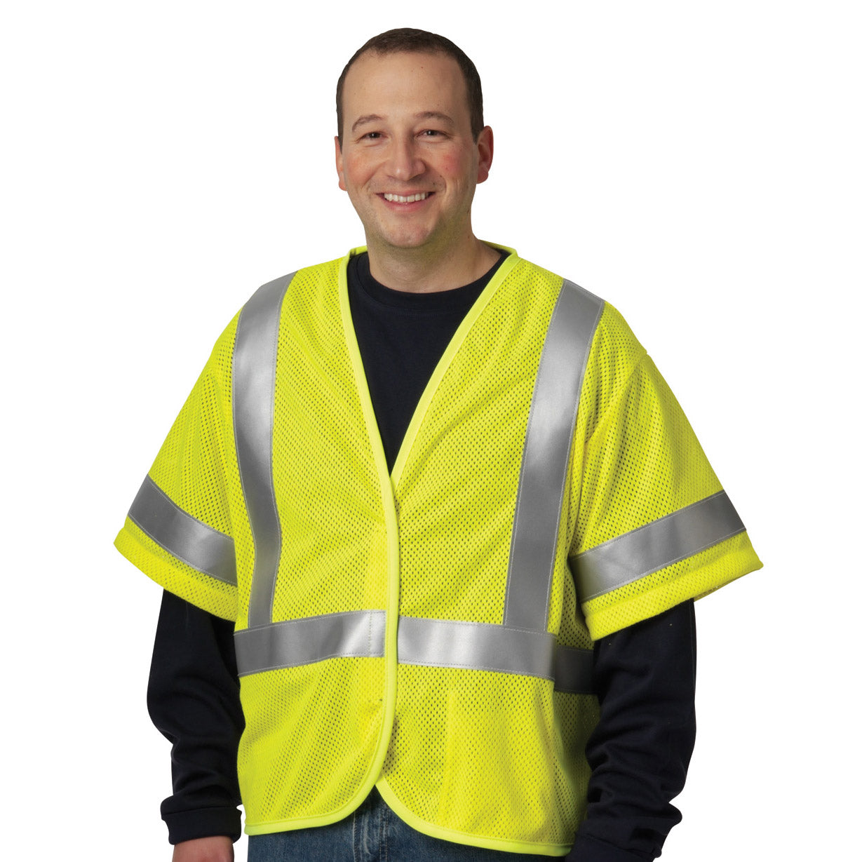 Yellow/Lime Safety Vests - PIP - FR Reflective Performance