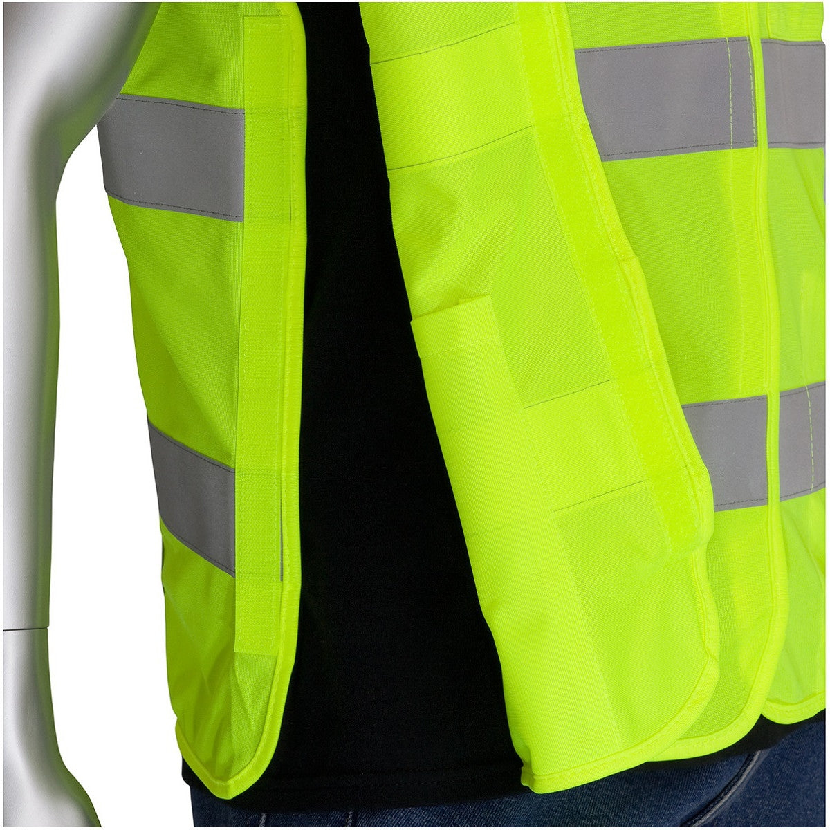 Yellow/Lime Safety Vests - PIP - Self Extinguishing