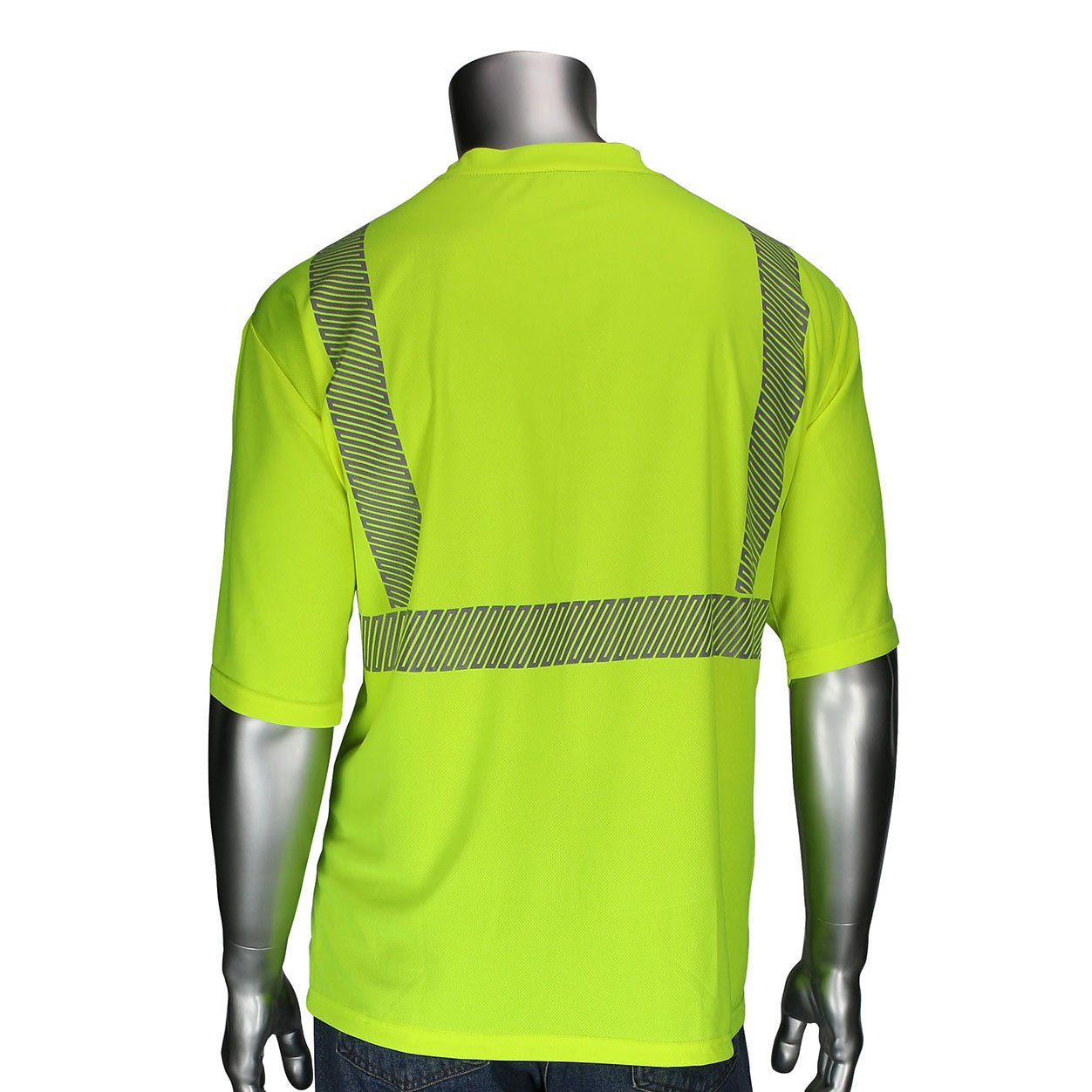 Yellow/Lime Safety Shirts - PIP - High-Visibility Fabric