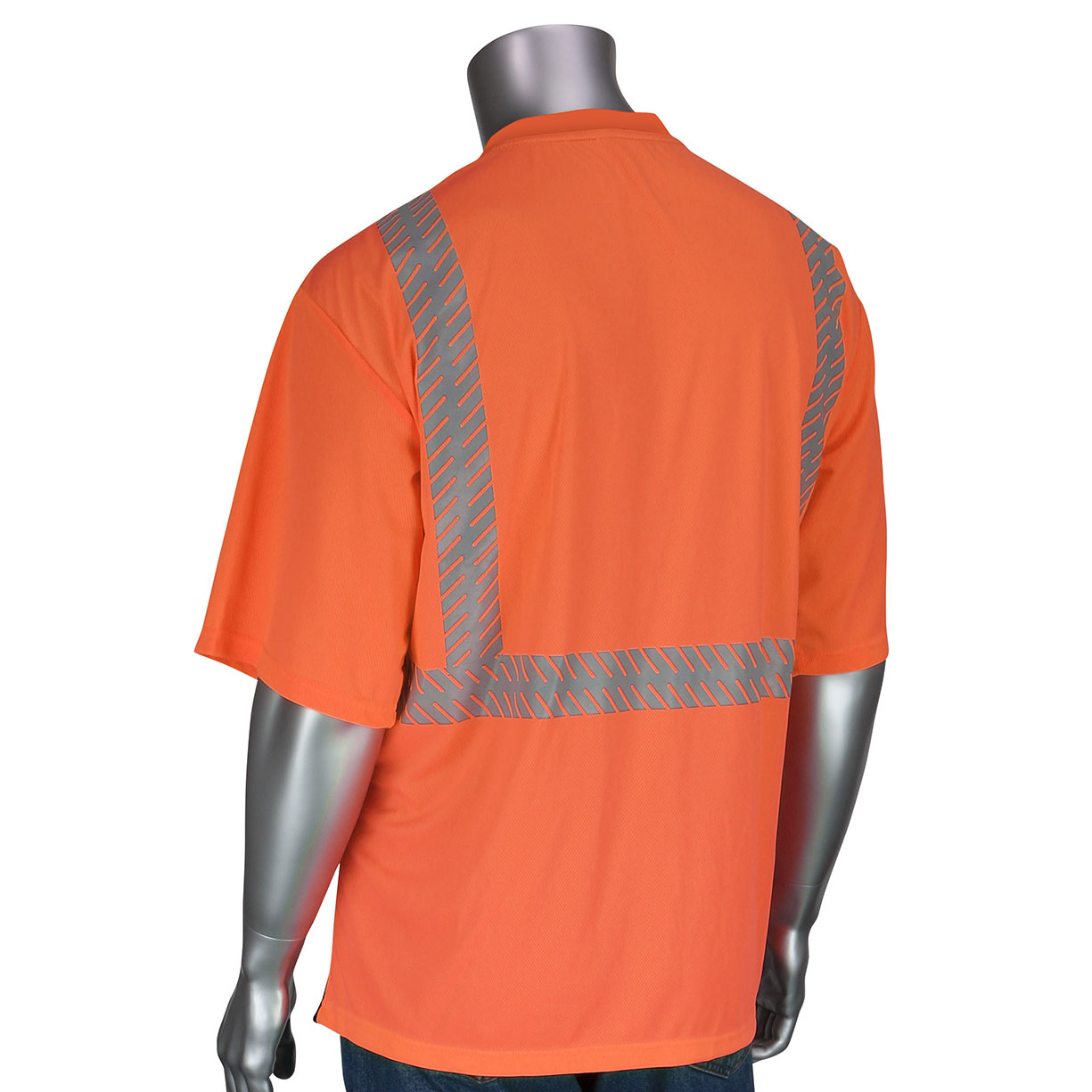 Orange Safety Shirt - PIP - Insect Repellent Mesh