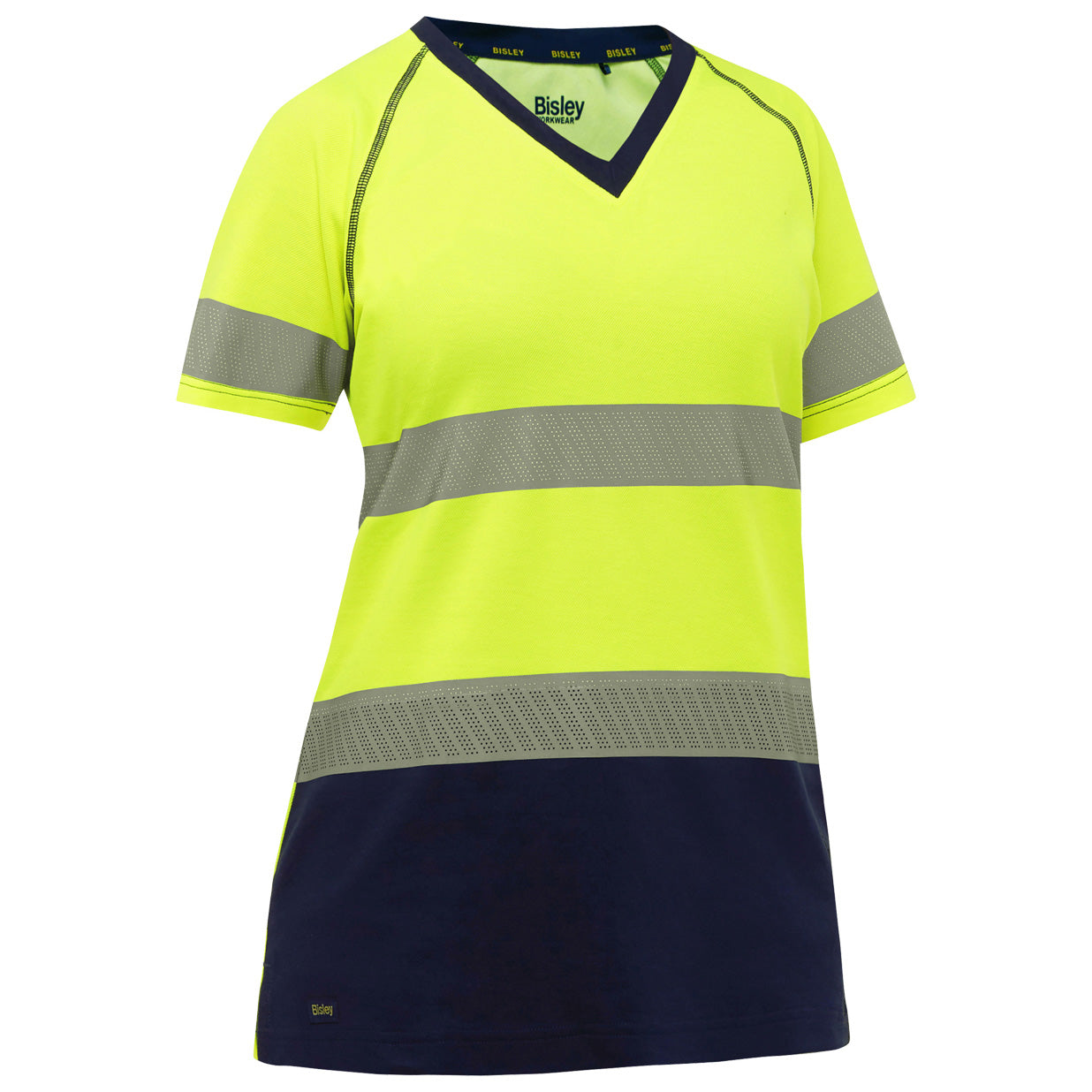 Orange/Navy Safety Shirt - PIP - Women's Reflective