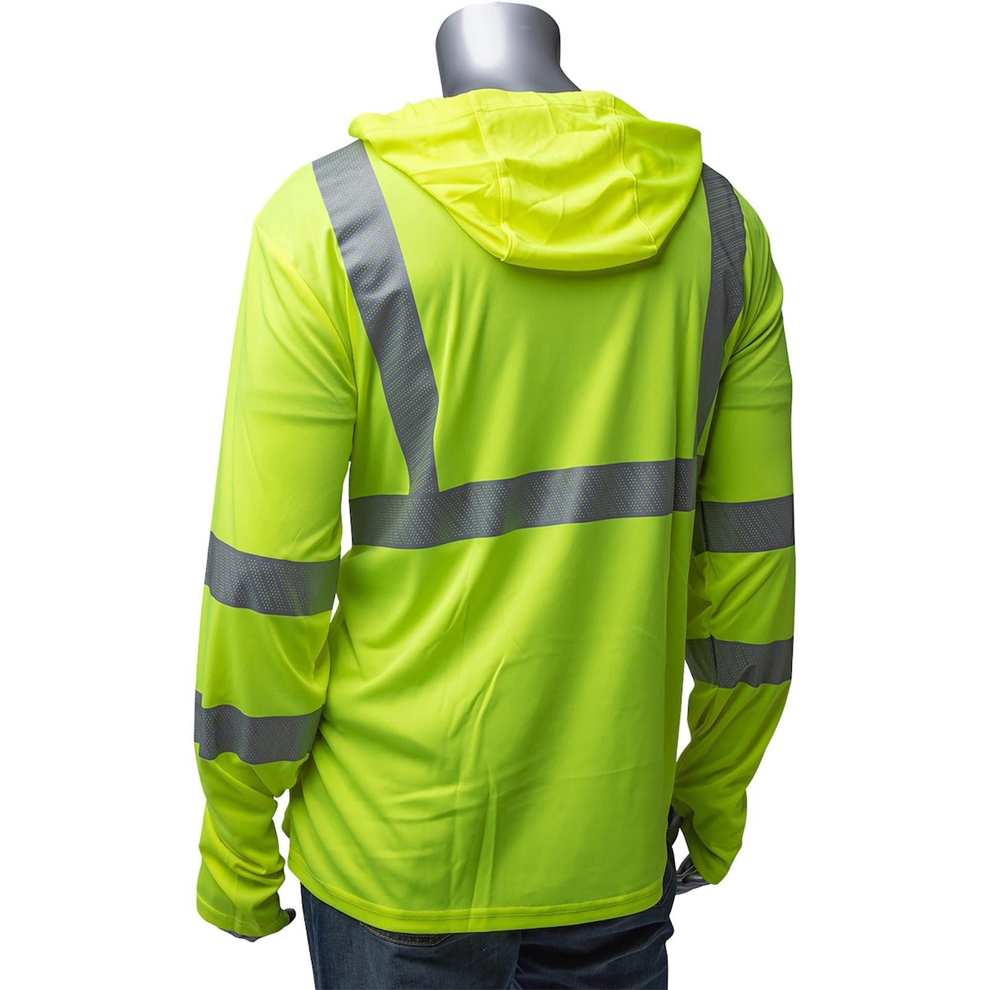 Yellow/Lime Safety Shirt - PIP - Quick Dry Fabric