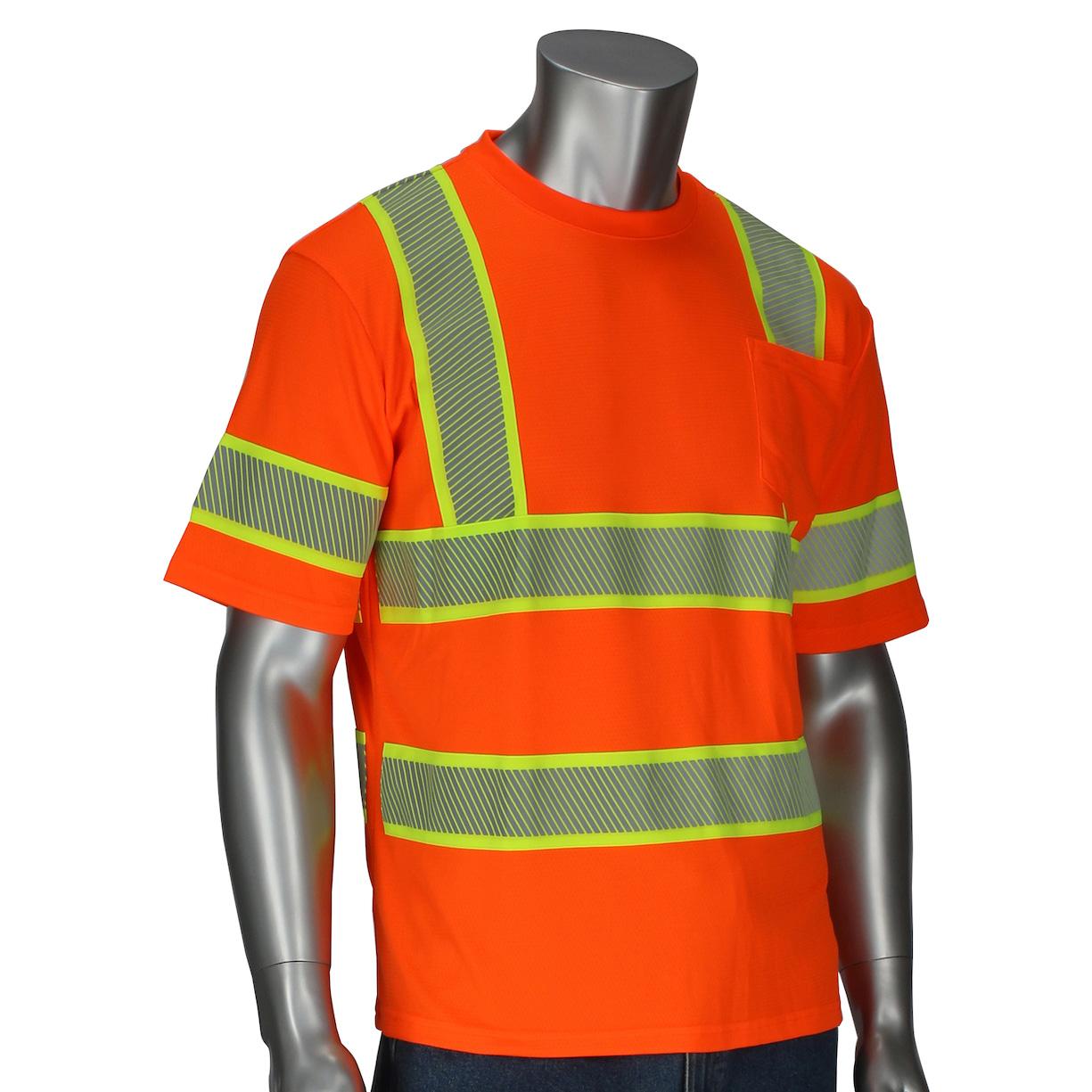 Yellow/Lime Safety Shirt - PIP - High Visibility