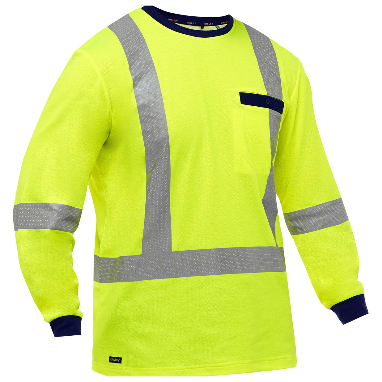 Yellow/Lime Safety Shirts - PIP - Reflective Visibility