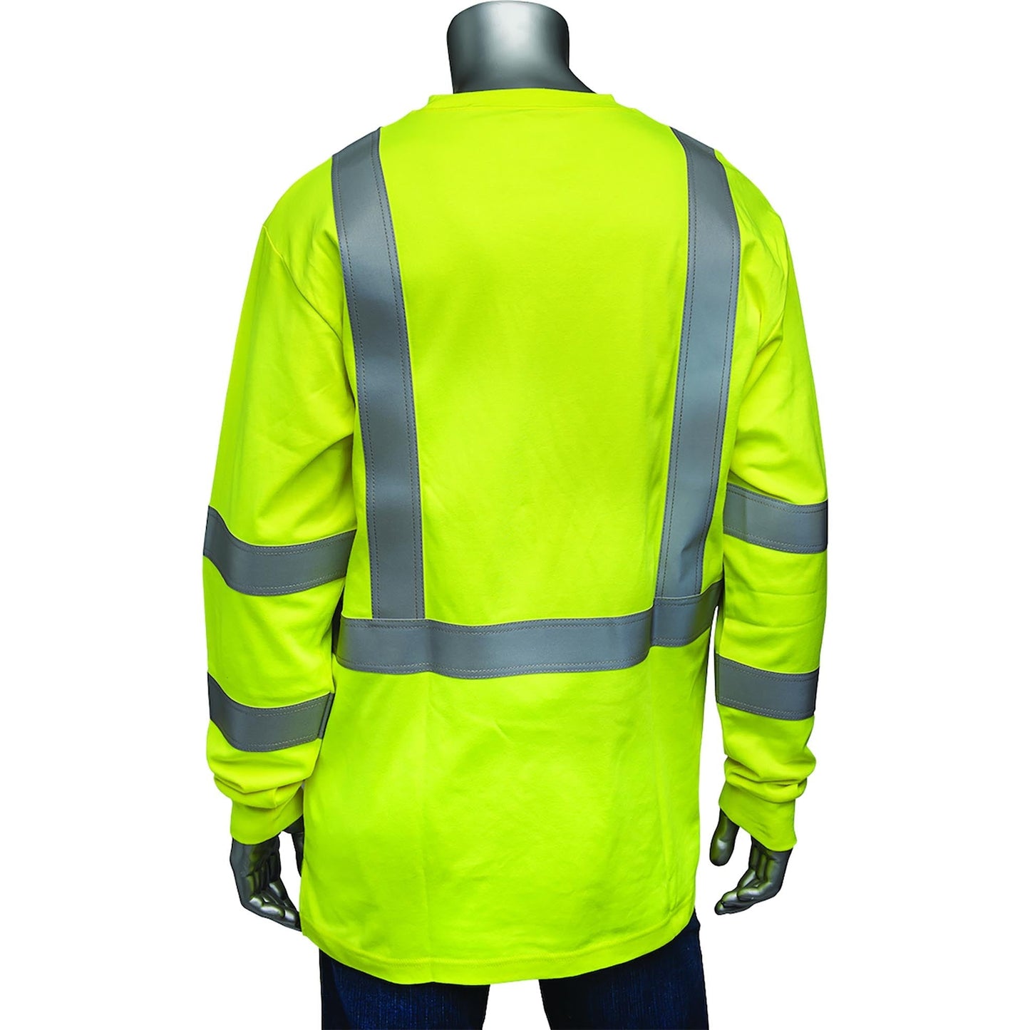 Yellow/Lime Safety Shirt - PIP - High-Visibility