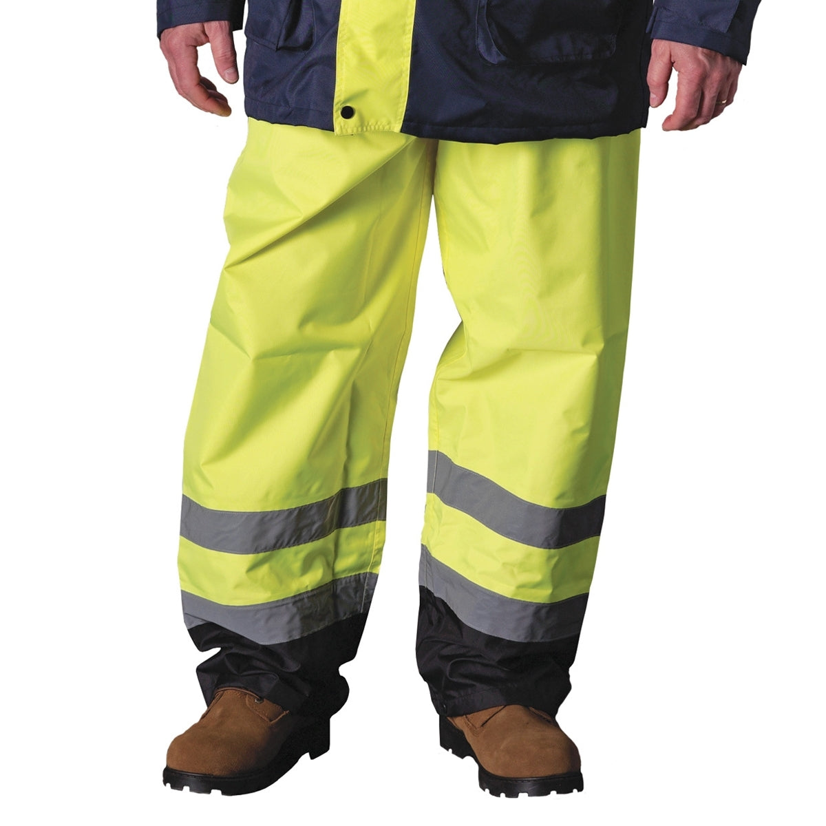 Orange Safety Pants - PIP - Waterproof Design