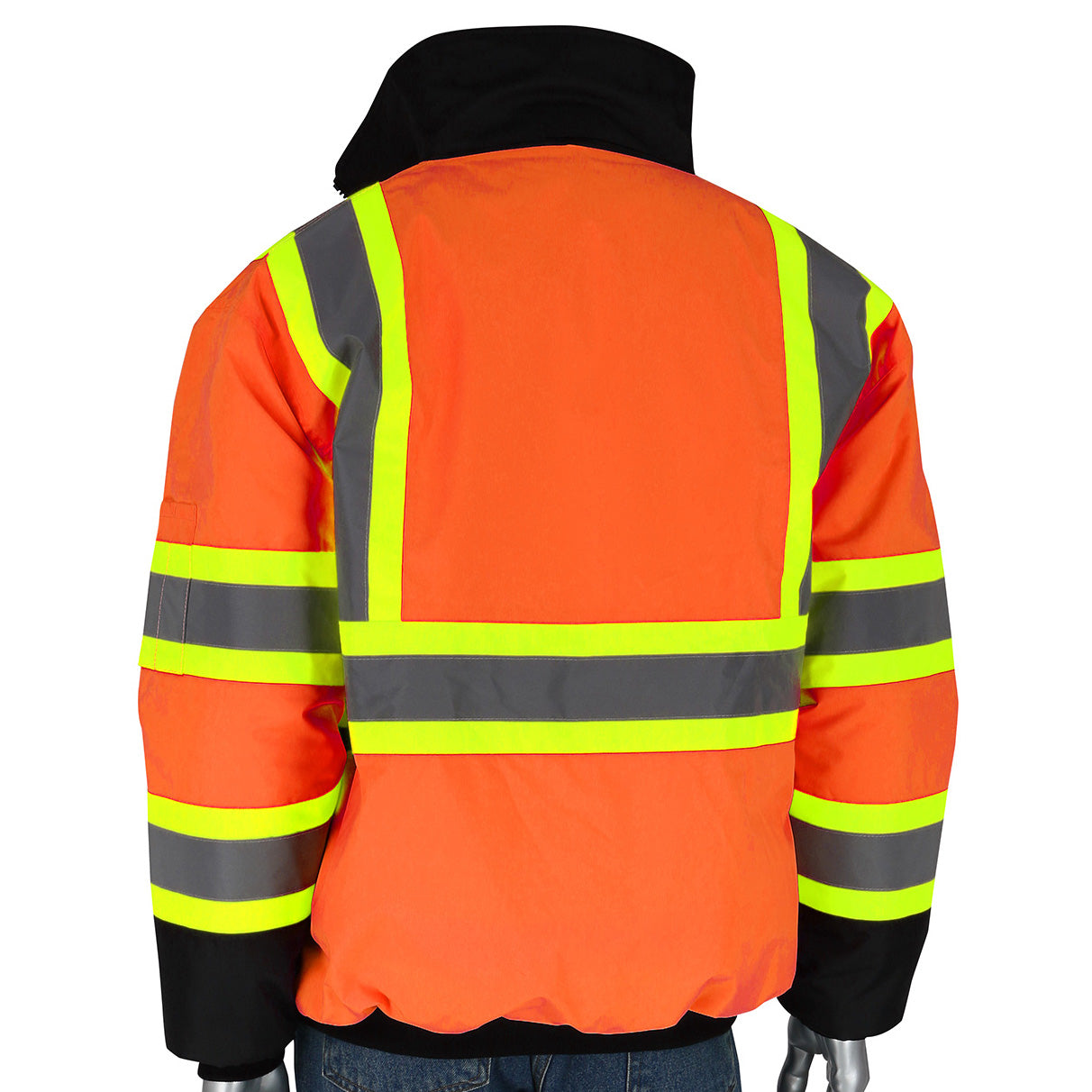 Yellow/Lime Safety Jacket - PIP - Waterproof Bomber