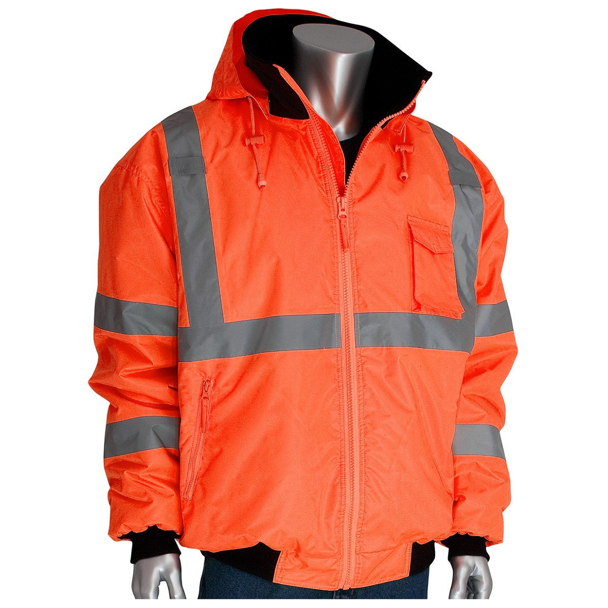 Yellow/Lime Safety Jackets - PIP - Waterproof Design