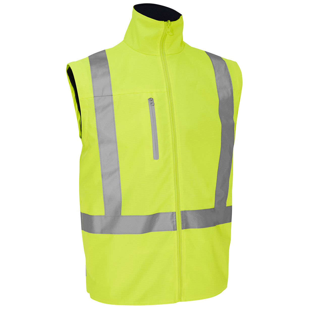 Yellow/Lime Safety Jacket - PIP - Waterproof Design