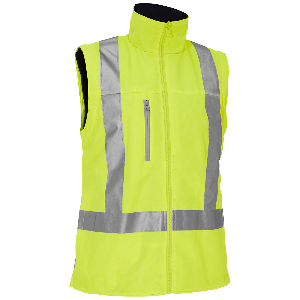 Yellow/Lime Safety Jacket - PIP - Waterproof Design