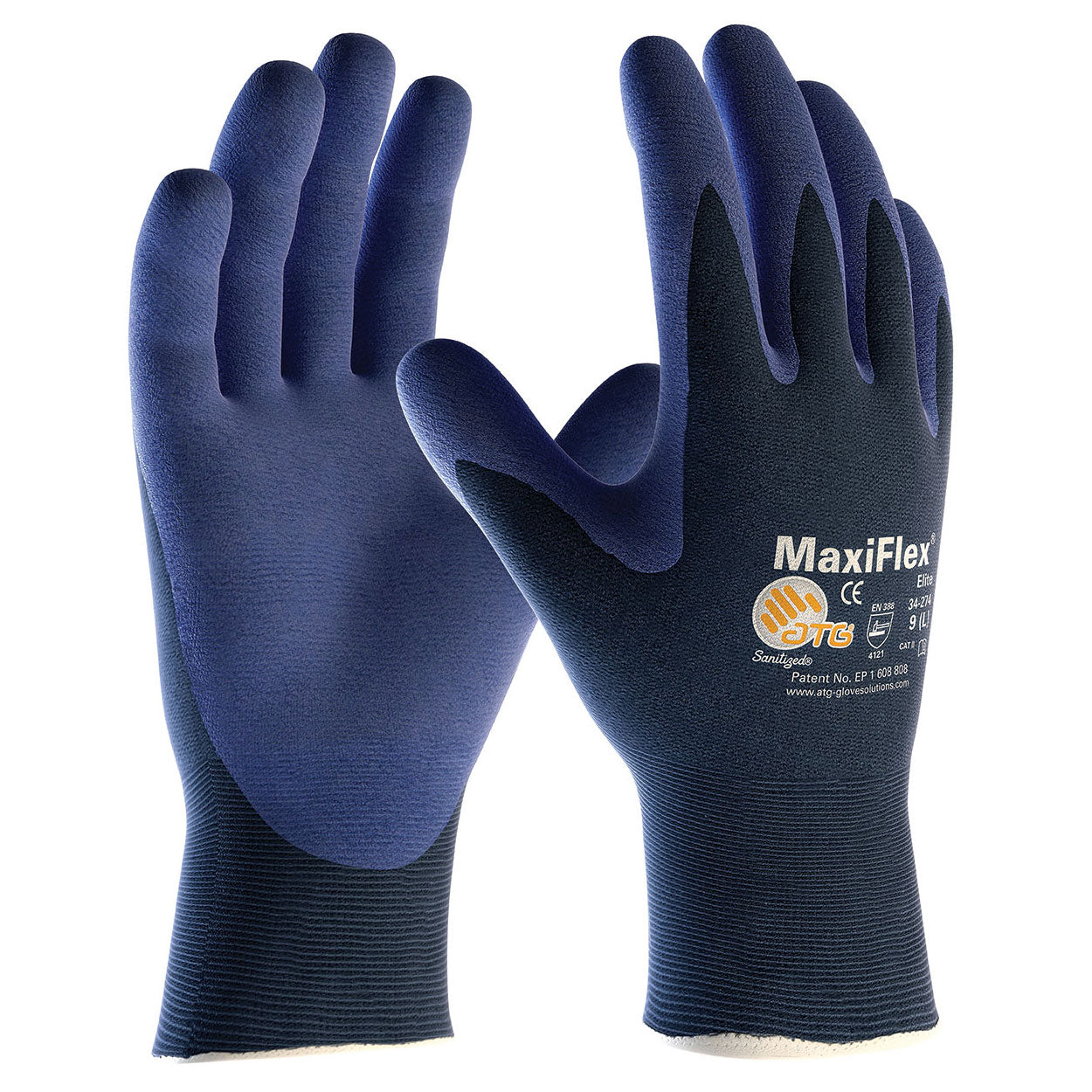 Nitrile Coated Grip Gloves - PIP - Lightweight Design