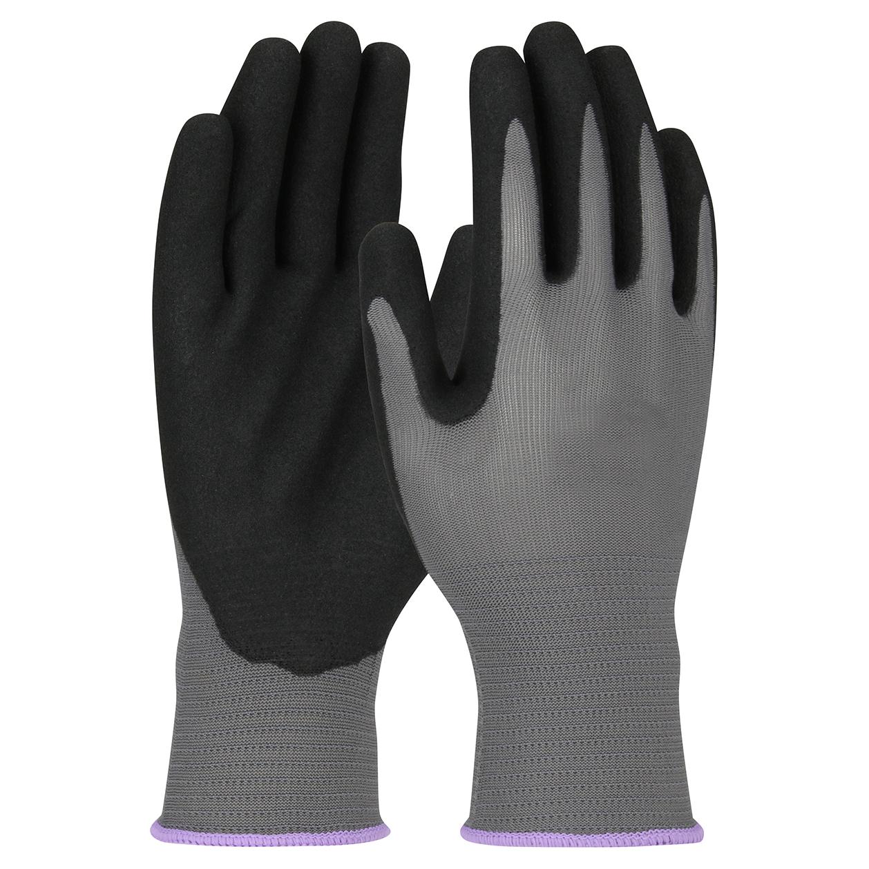 Nitrile Coated Grip Gloves - PIP - Seamless Comfort