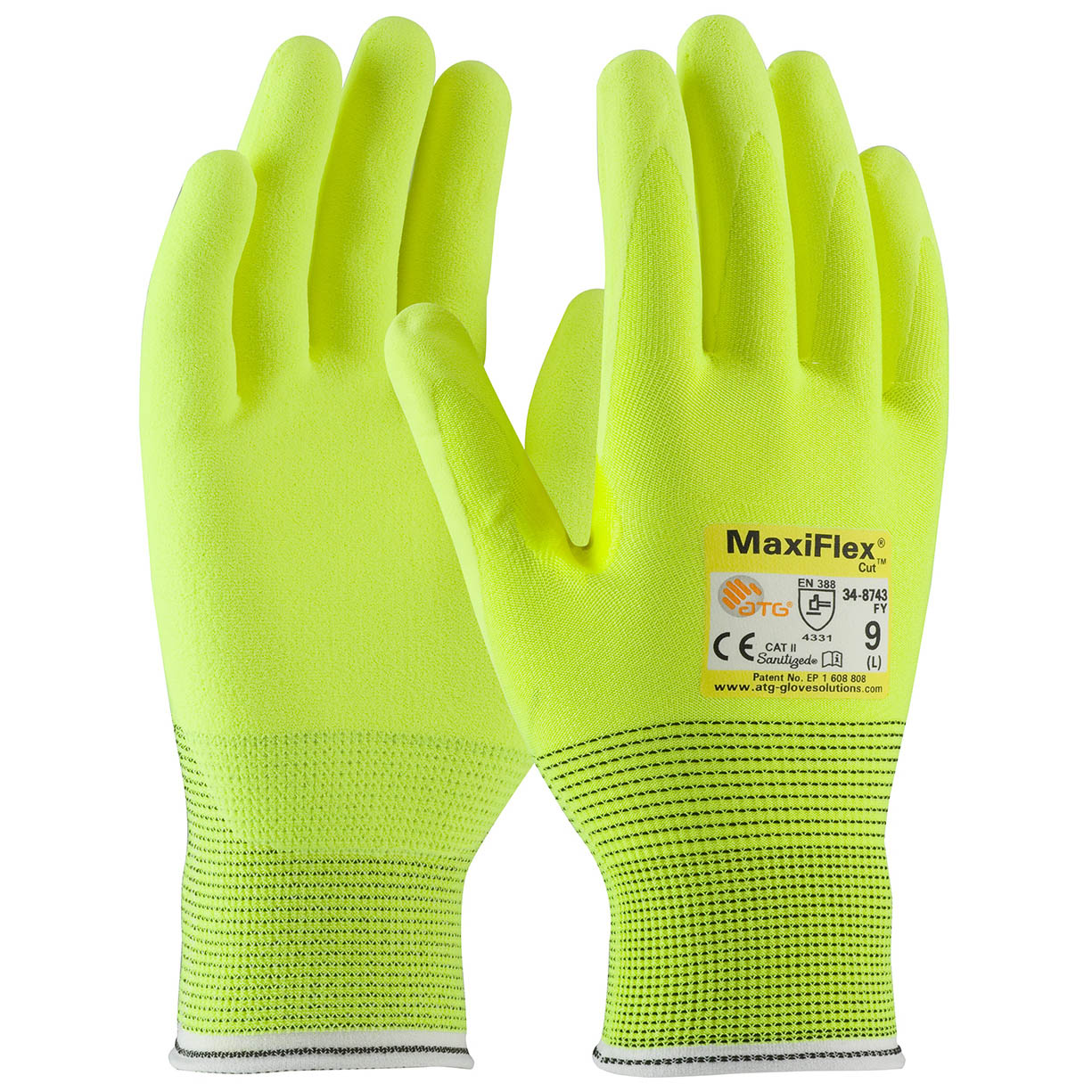 Premium Nitrile Coated Gloves - PIP - Cut Resistant
