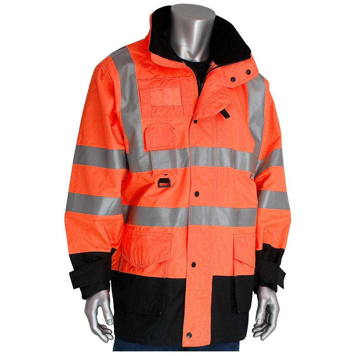 Orange Safety Jacket - PIP - Waterproof Winter Coat