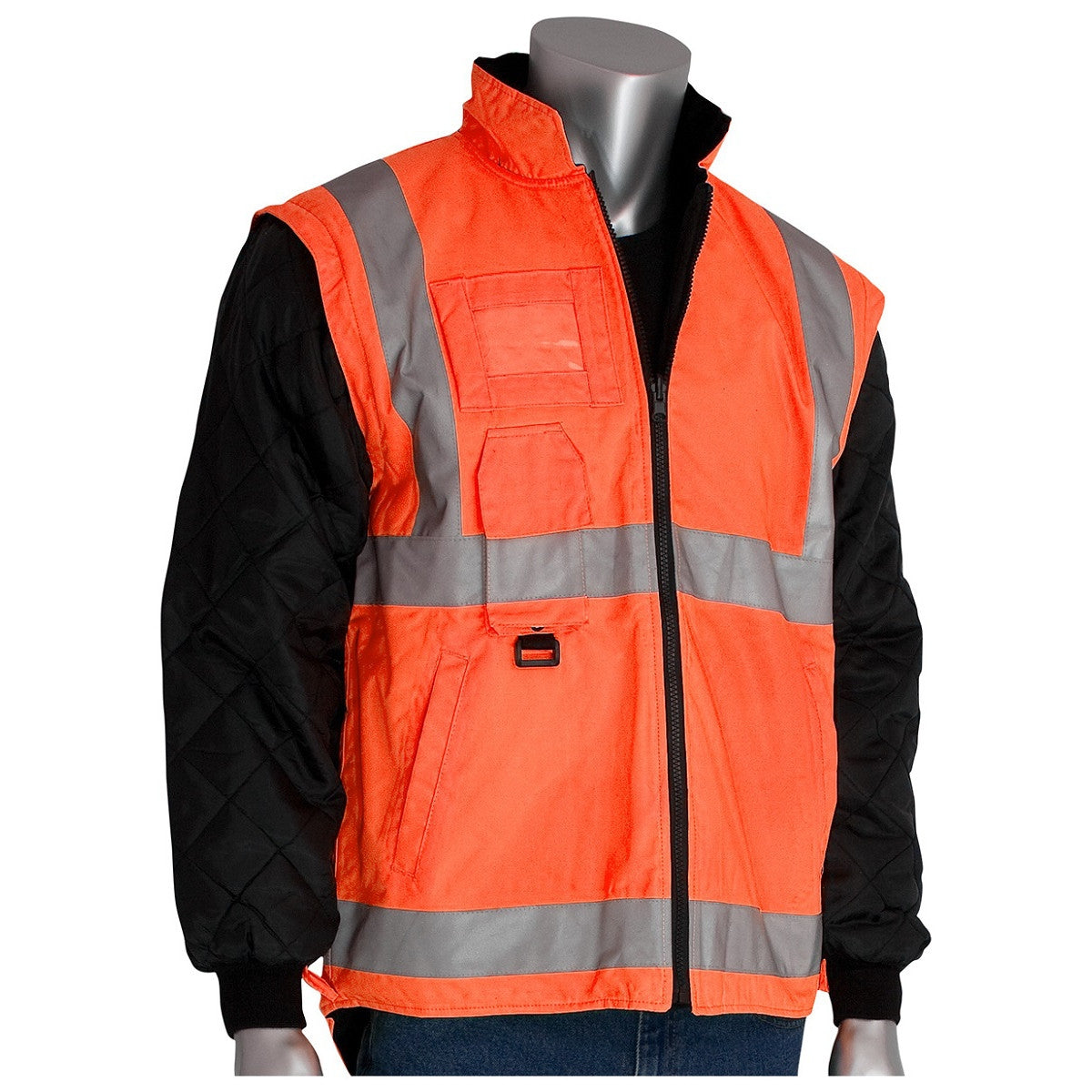 Orange Safety Jacket - PIP - Waterproof Winter Coat