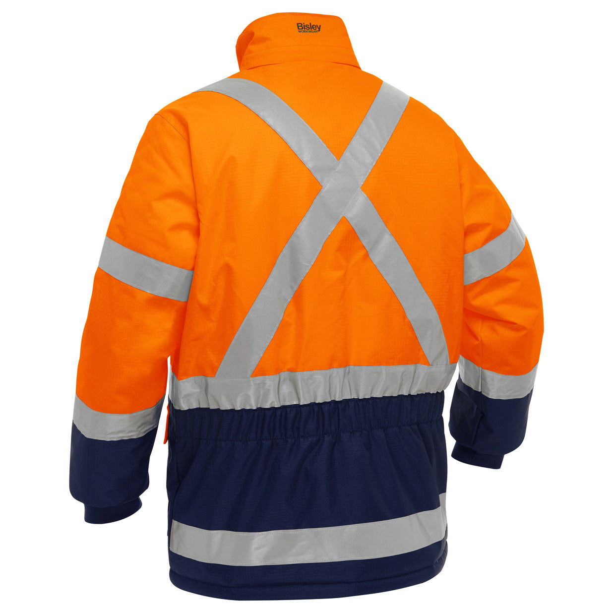 Orange/Navy Safety Jacket - PIP - Extreme Cold Protection