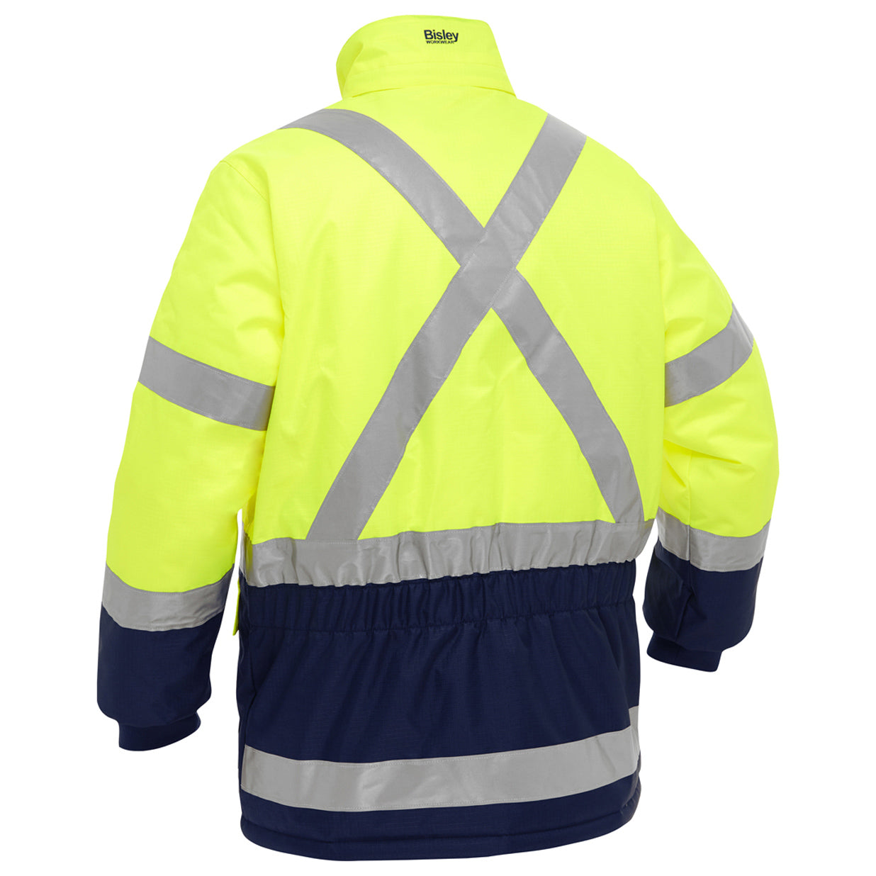 Orange/Navy Safety Jacket - PIP - Extreme Cold Protection