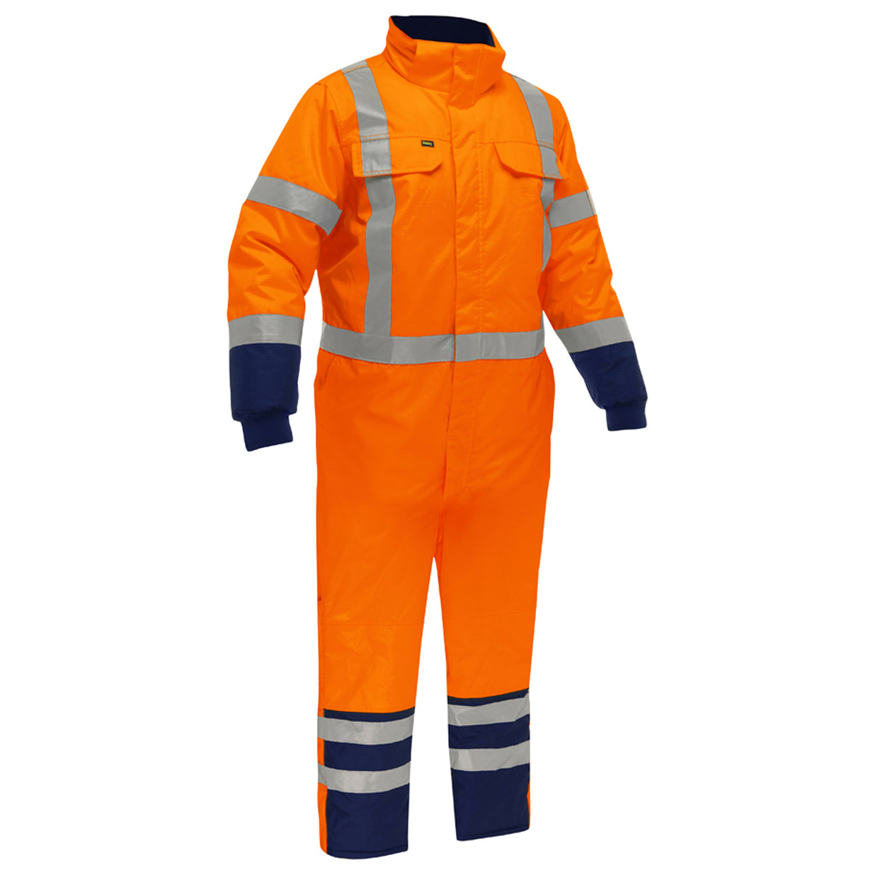 Orange/Navy Coveralls - PIP - Extreme Cold Protection
