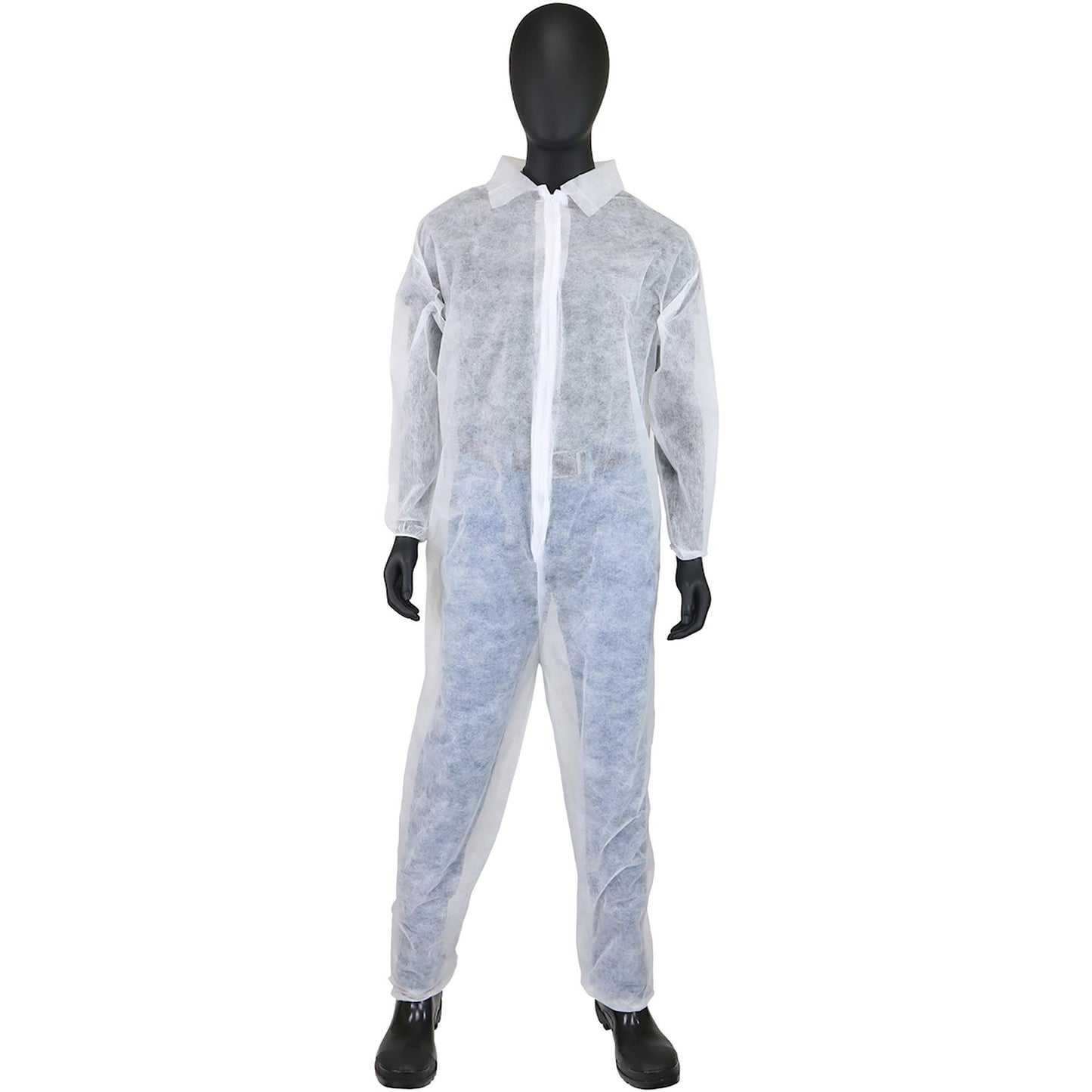 White Coveralls - PIP - Elastic Wrist & Ankle