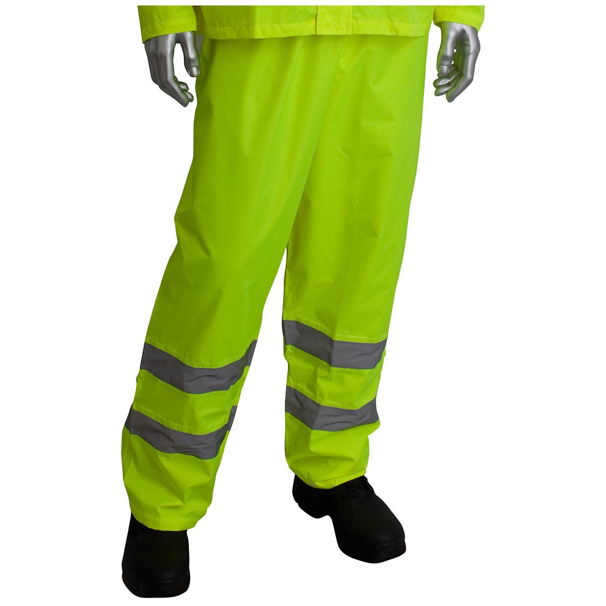 Yellow Lime Rain Suit - PIP - Lightweight Waterproof