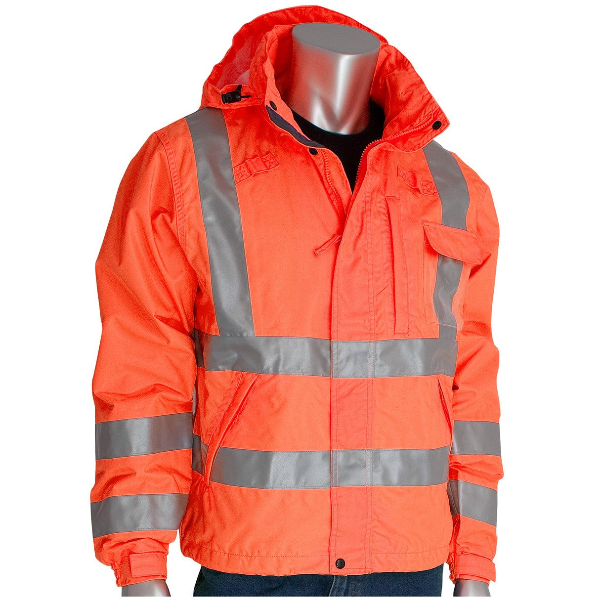 Yellow/Lime Rain Jacket - PIP - Heavy Duty Waterproof