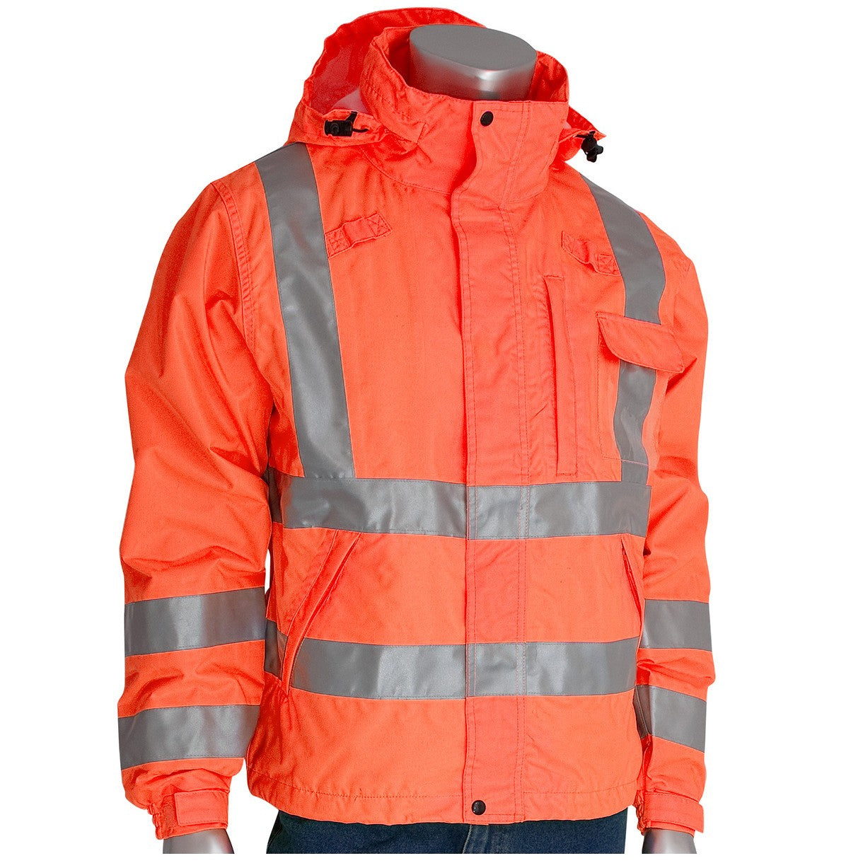 Yellow/Lime Rain Jacket - PIP - Heavy Duty Waterproof