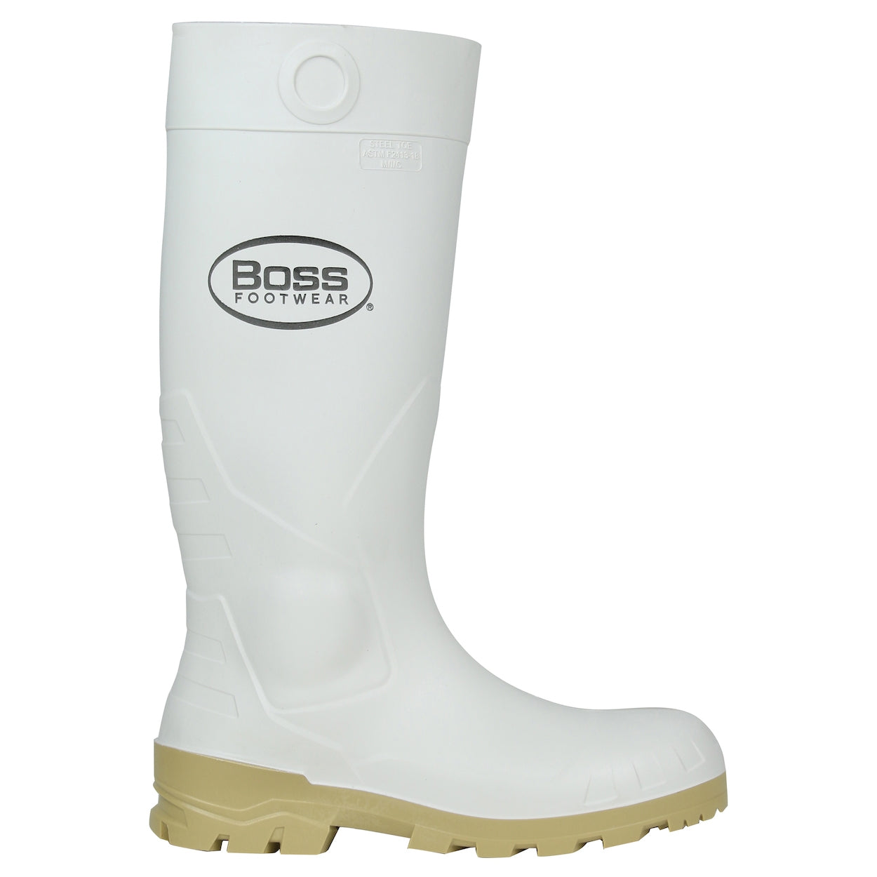 White Work Boots | PIP - Waterproof Design - Steel Toe