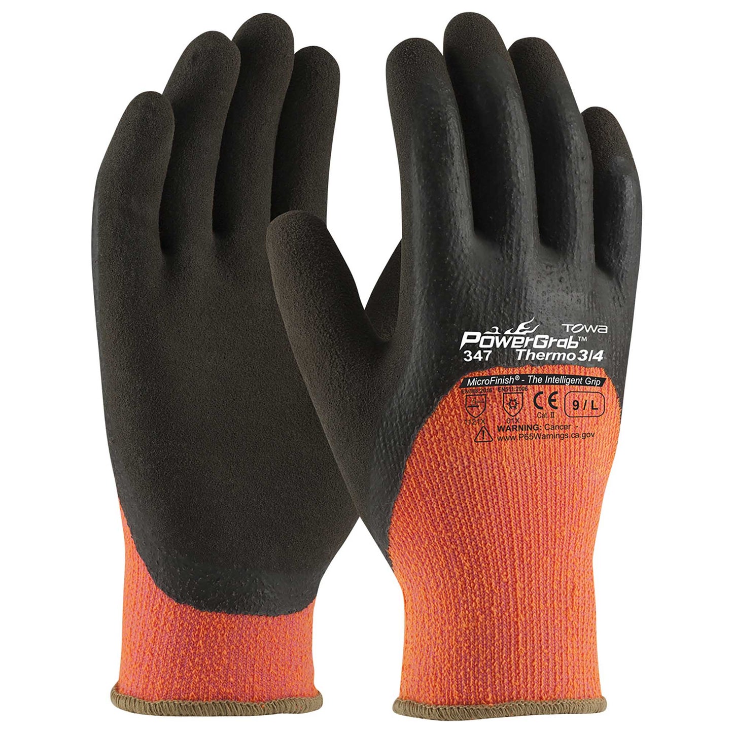 Latex MicroFinish Grip Gloves - PIP - Thermal Insulation