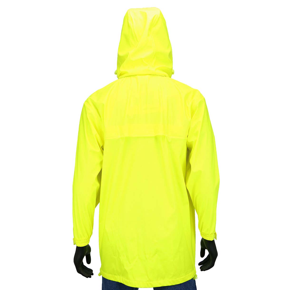 Yellow/Lime Rain Jacket - PIP - Hi-Vis Stretch Design