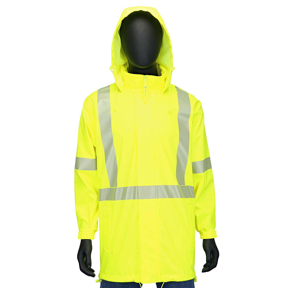 Yellow/Lime Rain Jacket - PIP - Waterproof Breathable