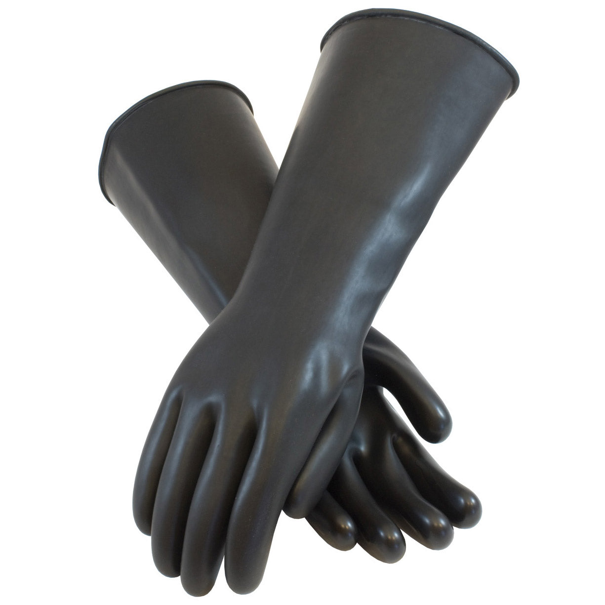 44 Mil Rubber Gloves - PIP - Heavy Duty Latex