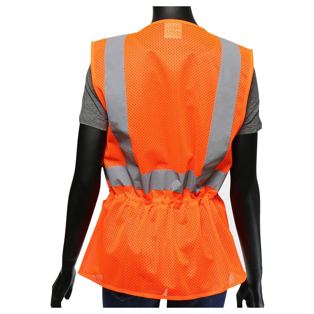 Yellow/Lime Safety Vest - PIP - Reflective Design