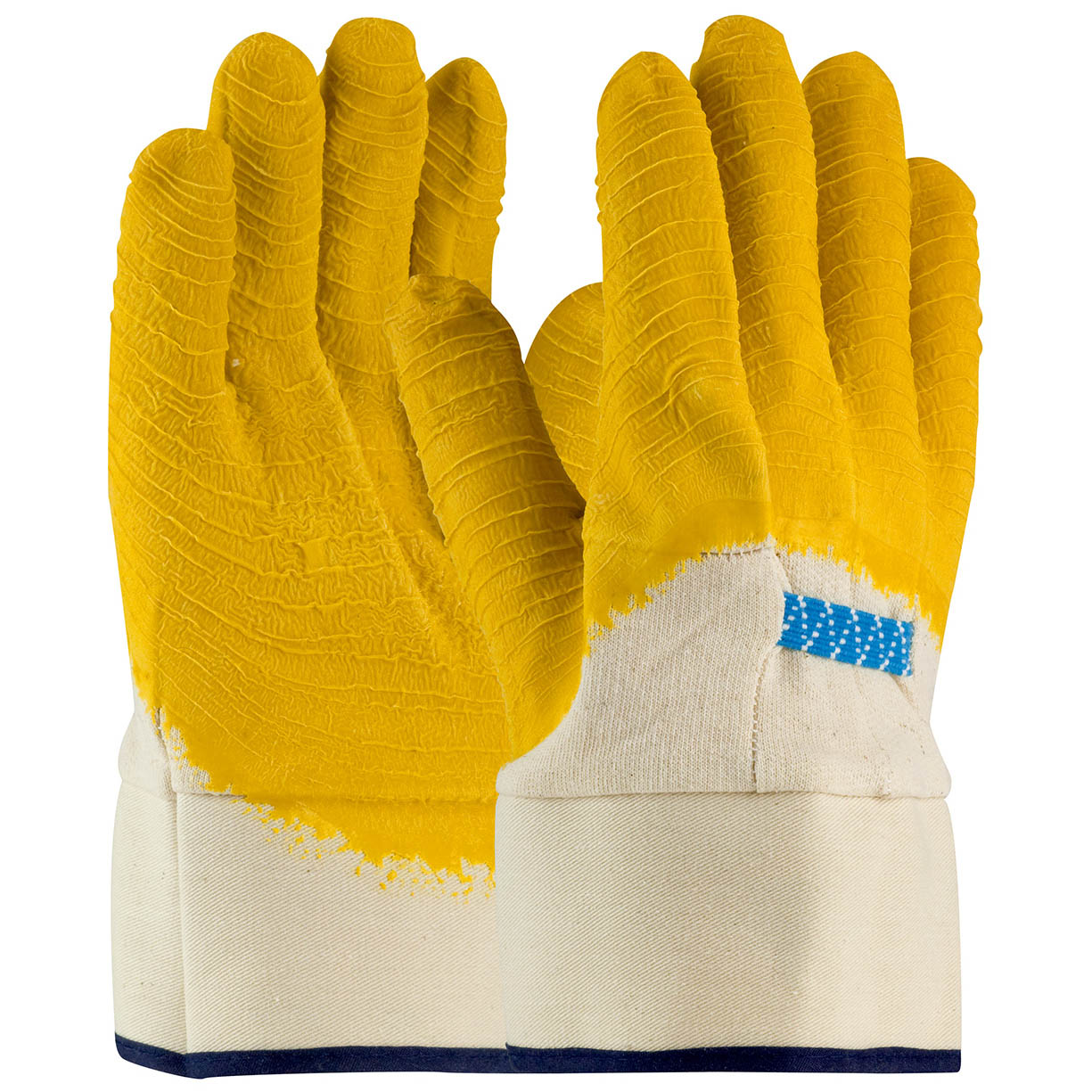 Plasticized Safety Cuff Gloves - PIP - Latex Coated
