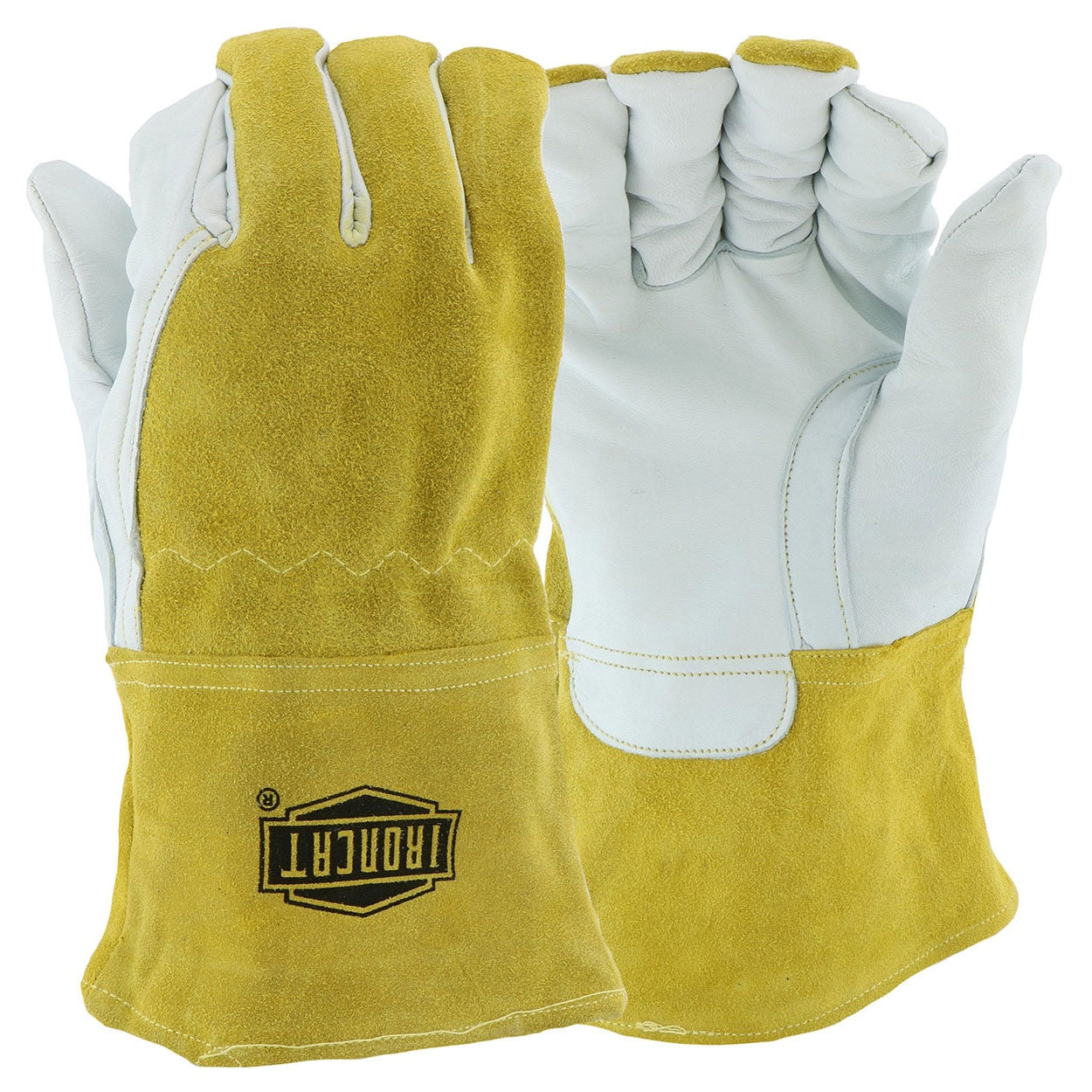 Brown Leather Gloves - PIP - Comfortable Goatskin
