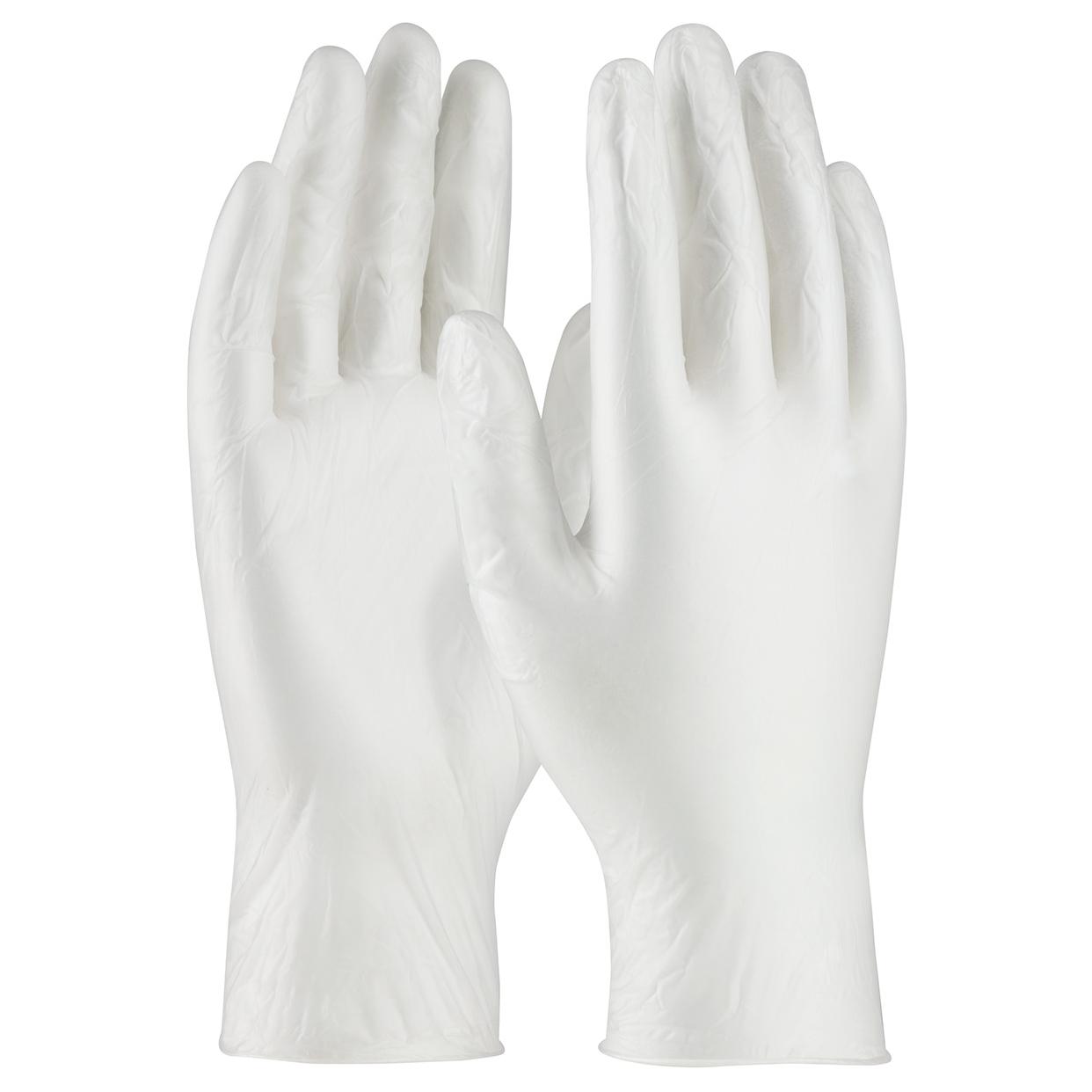 White Disposable Gloves - PIP - Ambidextrous Vinyl