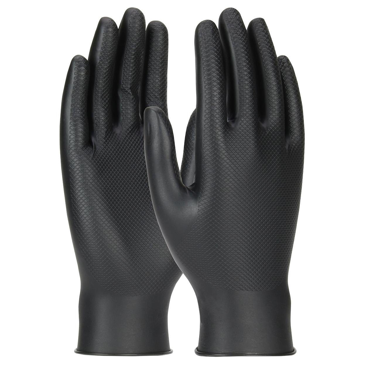 6 Mil Disposable Gloves - PIP - Nitrile With Grip