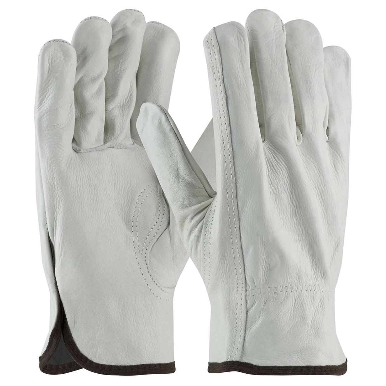 Keystone Thumb Leather Gloves - PIP - Durable Cowhide