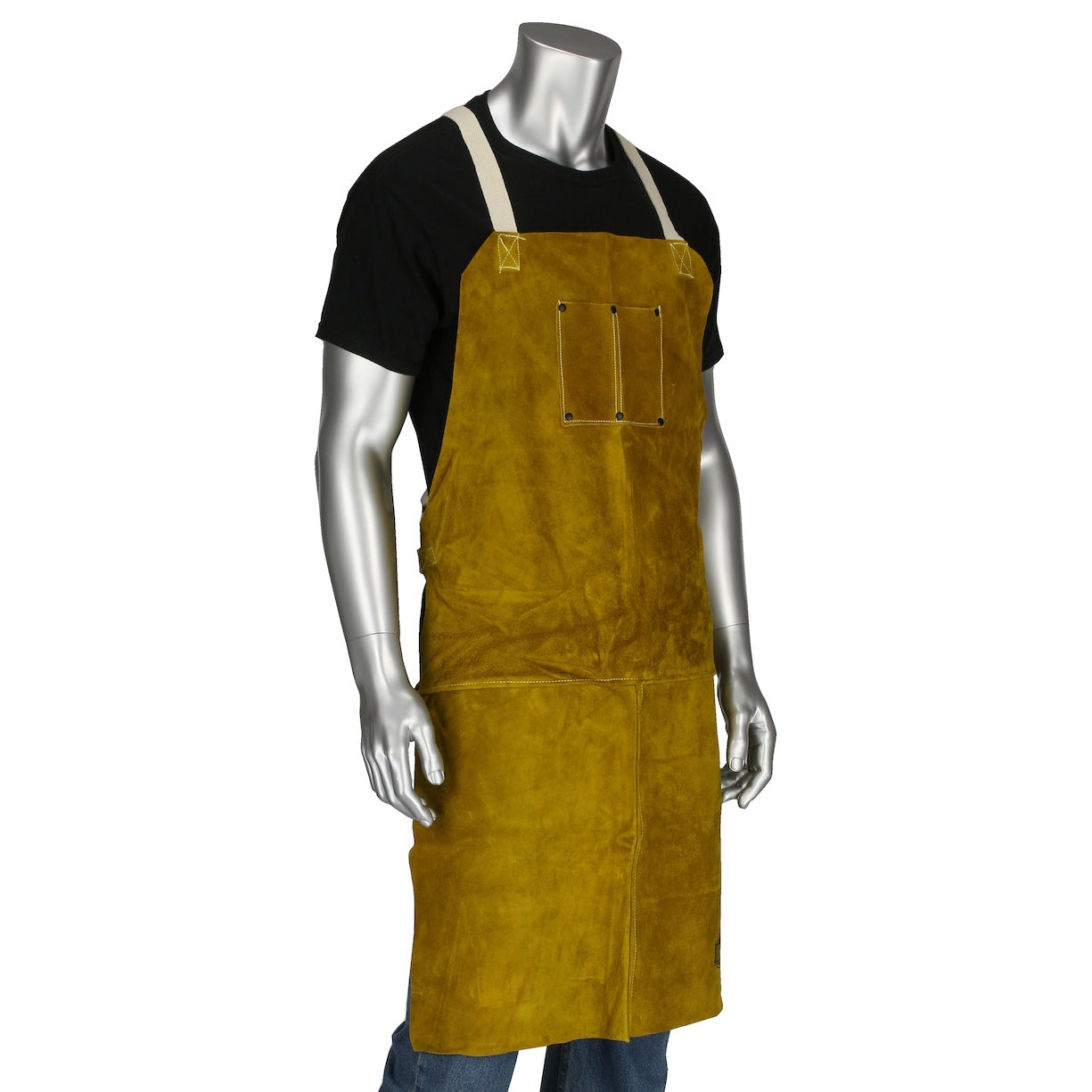 Brown Aprons - PIP - Durable Leather Protection