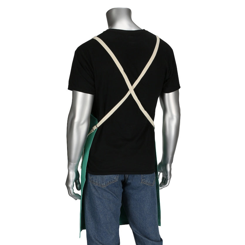 Green Aprons - PIP - Fire Resistant Cotton Sateen