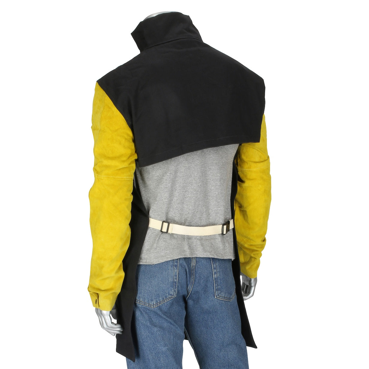Black Aprons - PIP - Flame Resistant Leather Cape