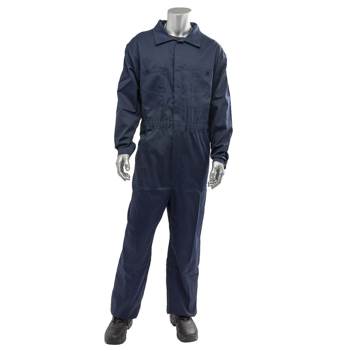 Gray Coveralls - PIP - Dual Certified Economy Safety