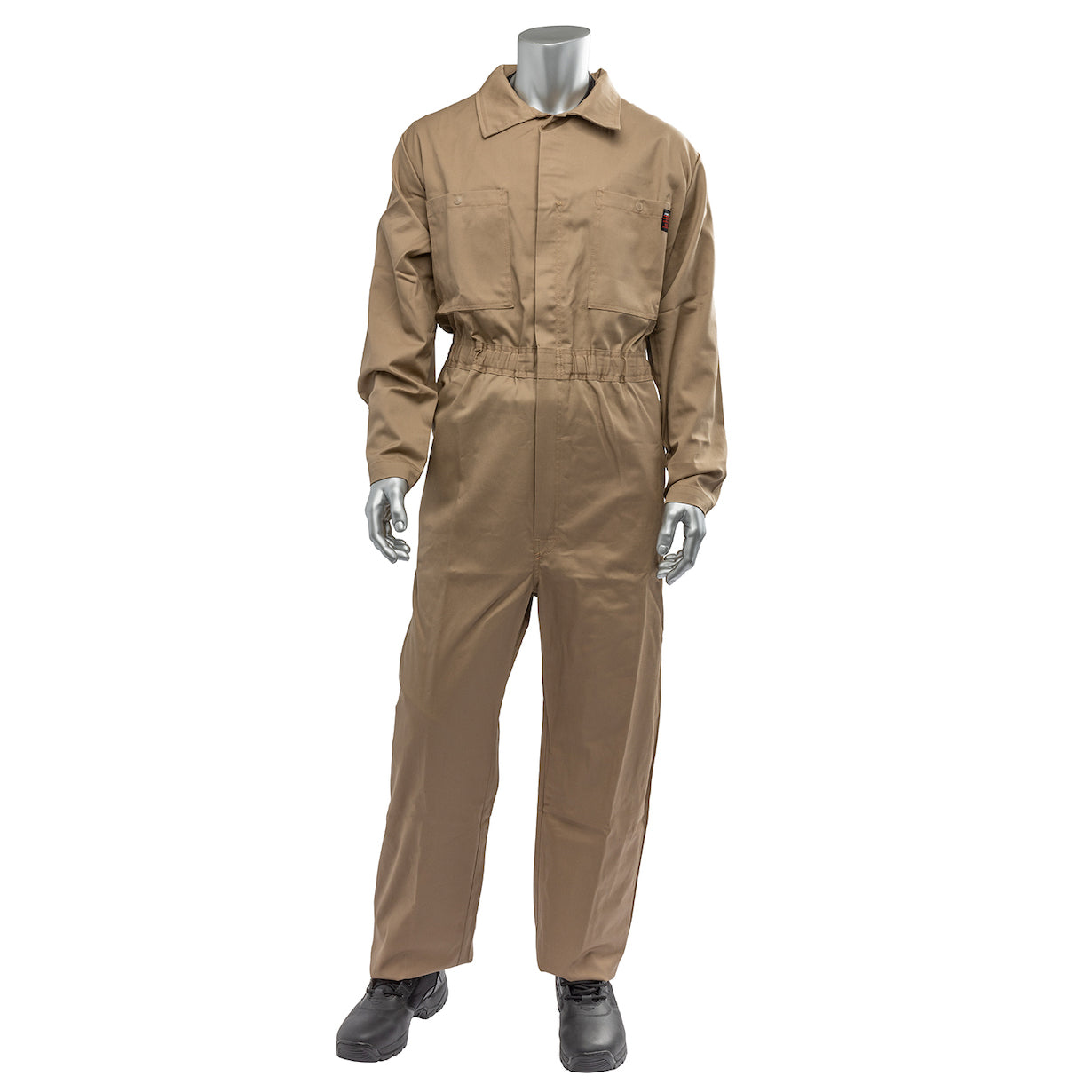 Gray Coveralls - PIP - Dual Certified Economy Safety