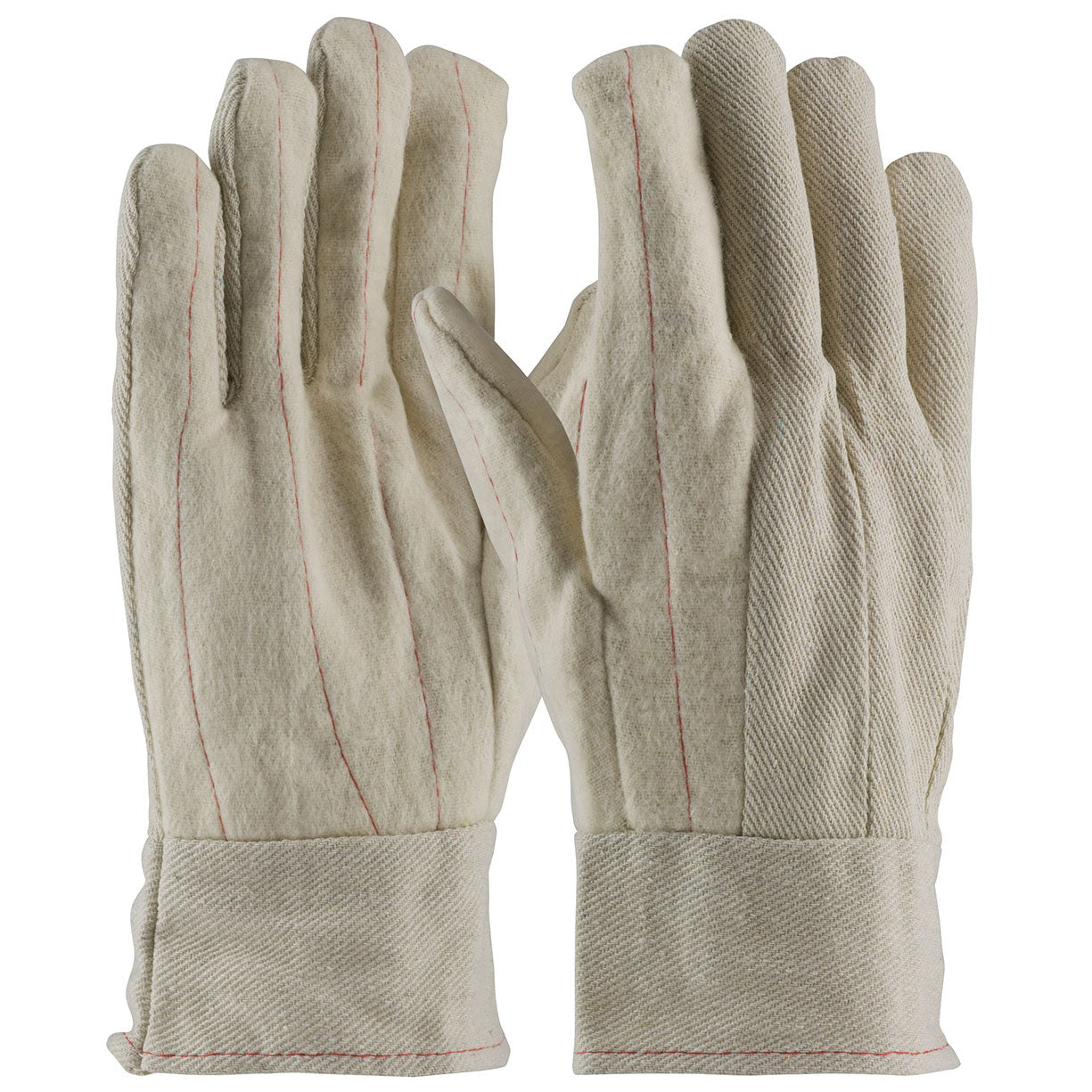 Band Top Cotton Gloves - PIP - Durable Canvas Design