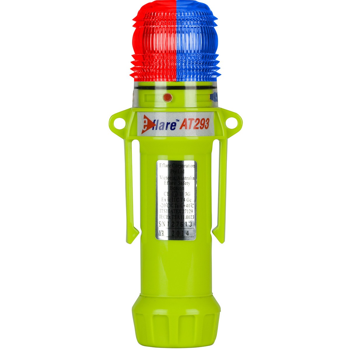 Alternating Red/Blue Safety Beacons - PIP - Bright Emergency